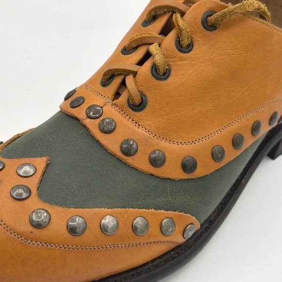 John Fluevog The Living 2.0 Studly, Studded Wingtip Oxford Shoes